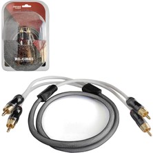 REISS AUDIO RS-GR05 5 Metre Örgülü RCA Kablo