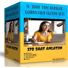 Enine Boyuna Eğitim Lise 9. Sınıf Tüm Dersler Görüntülü Eğitim Seti