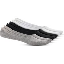 Hepsine Rakip 12LI Erkek Bambu Silikonlu Babet Çorap Kaydırmaz Bantlı Ekonomik