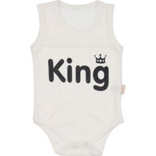 MiniTarz 3'lü Bebek Body Set - Bebek Badi Çıtçıtlı Zıbın Üçlü