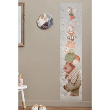 Kt Grup Düşler Diyarı Muhteşem Hayvanlar Boy Ölçer Çocuk Odası Gelişim Tablosu Boy Ölçer Sticker