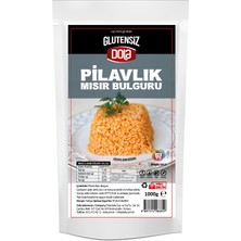 Dola 2'li Glutensiz Bulgur Seti Köftelik ve Pilavlık Mısır Bulguru 1 kg x 2 Adet