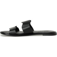 Nine West FEUY 3FX Siyah Kadın Düz Terlik