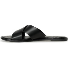 Nine West YUKKA 3FX Siyah Kadın Düz Terlik