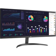 Lg 34WQ500-B 34 Inc 100Hz 5ms Freesync Fhd IPS Monitör