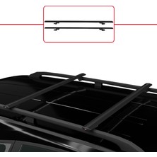 AccessoryPart Mercedes Metris (W447) 2014 ve Sonrası ile Uyumlu Basıc Model Ara Atkı Tavan Barı Siyah