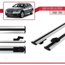 AccessoryPart Audi A4 Allroad (B8) 2008-2015 Arası ile Uyumlu Basıc Model Ara Atkı Tavan Barı Gri