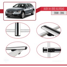 AccessoryPart Audi A4 Allroad (B8) 2008-2015 Arası ile Uyumlu Basıc Model Ara Atkı Tavan Barı Gri