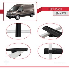 AccessoryPart Ford Transit 2014 ve Sonrası ile Uyumlu Basıc Model Ara Atkı Tavan Barı Siyah