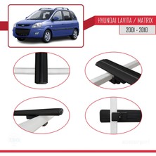 AccessoryPart Hyundai Lavita / Matrix (Fc) 2001-2010 Arası ile Uyumlu Basıc Model Ara Atkı Tavan Barı Siyah