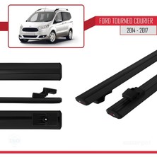 AccessoryPart Ford Tourneo Courier 2014-2017 Arası ile Uyumlu Basıc Model Ara Atkı Tavan Barı Siyah