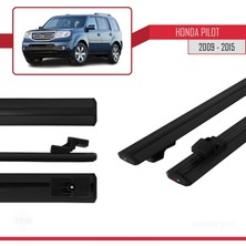 AccessoryPart Honda Pilot 2009-2015 Arası ile Uyumlu Basıc Model Ara Atkı Tavan Barı Siyah