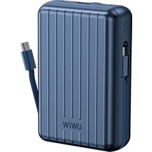 Wiwu PP04 Taşınabilir Wireless Şarj ve Pd Hızlı Şarj Özellikli Powerbank 15W 20000MAH