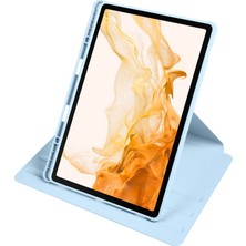 Z-Mobile Samsung Galaxy Tab S7 Fe Lte 12.4” T737 T736 Kılıf Simplism 360 Dönen Yatay Dikey Standlı Kalemlikli