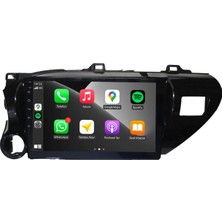 Snooper Toyota Hilux Android Crplay Multimedya 2016-2022 4gb Ram + 64GB Hafıza + 8 Çekirdek