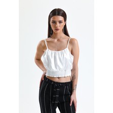 Sense Gipeli Baskılı  Saten Bluz | BLZ34223