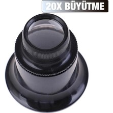 Neler Geldi Neler Saatçi Tamirci Kuyumcu Büyüteç 20X Büyüteç Optik Cam Lens