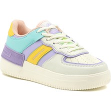 Lumberjack Freya 2fx Kadın Mor Sneaker Düz Taban Suni Deri Bağcıklı Tasarım