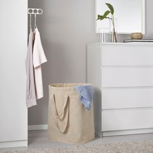 IKEA Çamaşır Torbası 100 Litre  Naturel Bej Renk Kirli Çamaşır Sepeti