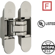 Hafele Cdh 60 Gizli Kapı Menteşesi (F) - Inox Renkli