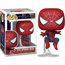 Funko Pop Marvel: Spider-Man No Way Home - Spider Man Friendly Neighborhood Leaping NO:1158 Bobble H