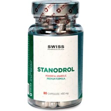 Swiss Pharma Ceuticals Stanodrol 450 mg 80 Capsul