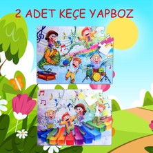 Lisinya LISINYA247  Müzik 5+ Keçe Yapboz - 5 Yaş Puzzle