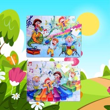 Lisinya LISINYA247  Müzik 5+ Keçe Yapboz - 5 Yaş Puzzle