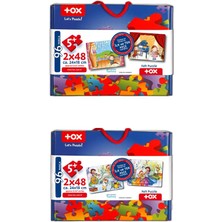 Lisinya LISINYA247 4 Set - 96 Parça  Müzik ve Sahne 5+ Keçe Yapboz - 5 Yaş Puzzle