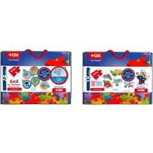 Lisinya LISINYA247 12 Set - 42 Parça  Deniz Canlıları ve Ulaşım Araçları 2+ Keçe Yapboz - 2 Yaş Puzzle