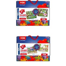 Lisinya LISINYA247 4 Set - 96 Parça  Baykuş ve Oyun Parkı 5+ Keçe Yapboz - 5 Yaş Puzzle