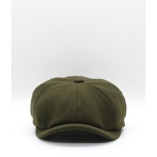 Külah Erkek Şapka Yün Kasket Haki