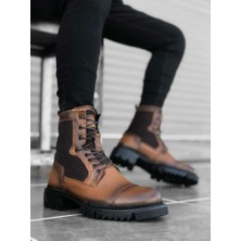 Bpm BA0183 Içi Dışı  Deri Taba Erkek Postal Bot