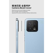 MTK Moveteck Xiaomi Mi 13 Pro Kamera Lens Koruyucu Cam Çizilmeye Dayanıklı 3D Hd Safir Kamera Koruyucu Camı