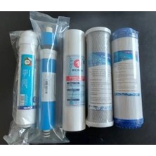 Aqua Sun Reserve Osmosis Acık Kasa Su Arıtma Cihazı Filtreleri 5 Li Set