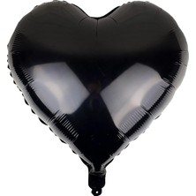Patladı Gitti Kalp Folyo Balon 18 Inç - 45 cm Doğum Günü Konsept Balon