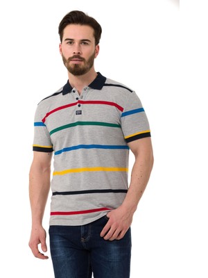 Cipo & Baxx CT749 Gri Melanj Erkek Tshirt