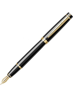 Scrikss Honour 38 Dolma Kalem B Uç Siyah Altın