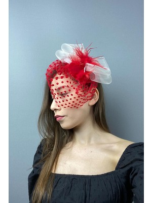 Puantiyeli Vualet Nikah ve Parti Şapkası