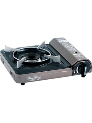 Orcamp Gri Tekli Portatif Ocak CK-505 227 Gram Kamp ve Piknik Uyumlu Hafif Tasarım