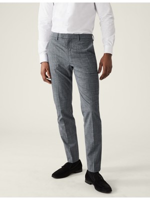 Marks & Spencer Tailored Fit Dokulu Pantolon