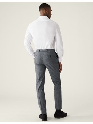 Marks & Spencer Tailored Fit Dokulu Pantolon