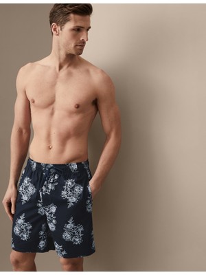 Marks & Spencer Regular Fit Çiçek Desenli Pijama Altı