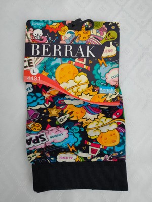 Berrak Erkek Dijital Baskı Boxer Short 4431