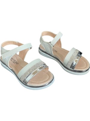 Sanbe 502 T 1308 26-30 Kız Çocuk Sandalet Sedef