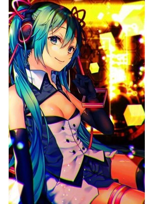 Çılgıntrend Hatsune Miku - Anime Duvar  Poster 27 Adet -10CM*15CM