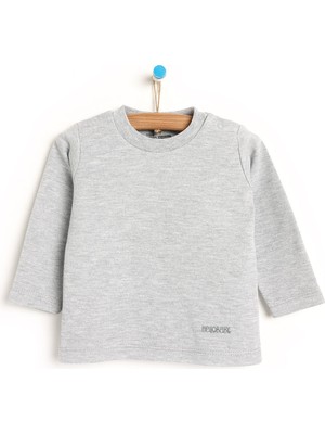 Hello Baby Basic Balıkçı Interlok Sweatshirt Unisex