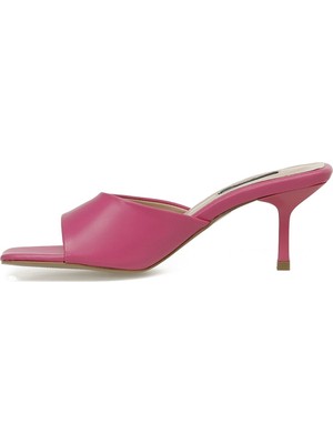 Nine West Mayko 3fx Pembe Kadın Topuklu Terlik