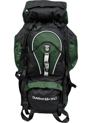 Cakard Profesyonel Dağcı Sırt Çantası 65+10 Lt Haki 965-CK