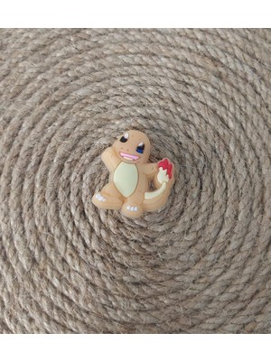 Terlik Süsü Silikon Terlik Sandalet Tokası Po-Ke-Mon Süsü Aksesuar